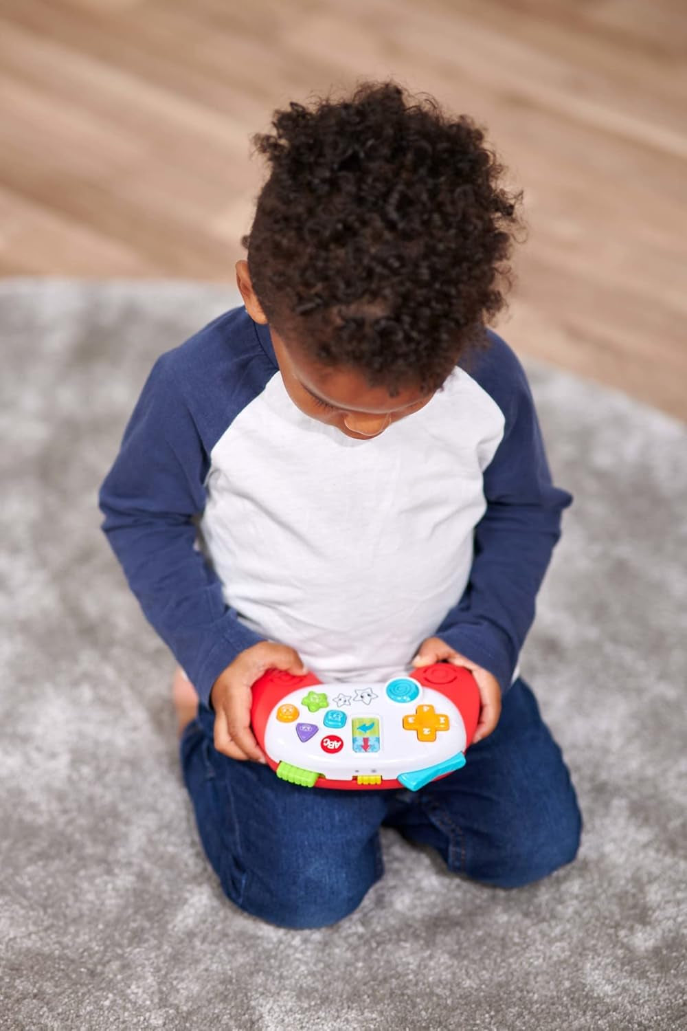Simba 104010017 - Controller di gioco ABC, giocattolo per bambini, suoni di animali, canzoni, oltre 20 suoni, dai 12 mesi, abilità motorie, console di gioco, giocattolo per bambini, telefono di gioco Bebe Toys Naty Shop