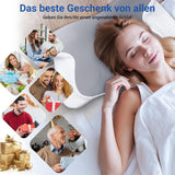 Hothands Cuscino Memory Foam Cuscino Ortopedico ergonomico Lato Schiena Cuscino per Sollievo dal Dolore Addominale Migliora la Qualità del Sonno 62X41X13/11Cm Cuscini Ortopedici Cervicali Naty Shop