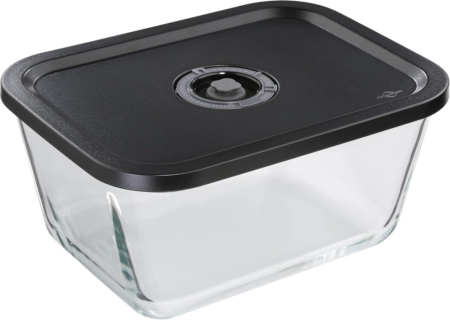 Set sottovuoto Küchenprofi EASYFRESH | Set di 7 pezzi | 1x pompa per vuoto elettrica, 1x vaso per sottovuoto S, M e L, 3x sacchetti per sottovuoto 22x21 cm | vetro borosilicato, plastica di alta qualità | preparazione e conservazione Contenitori per conservazione alimenti Naty Shop Contenitore sottovuoto Xl