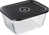 Set sottovuoto Küchenprofi EASYFRESH | Set di 7 pezzi | 1x pompa per vuoto elettrica, 1x vaso per sottovuoto S, M e L, 3x sacchetti per sottovuoto 22x21 cm | vetro borosilicato, plastica di alta qualità | preparazione e conservazione Contenitori per conservazione alimenti Naty Shop Contenitore sottovuoto Xl