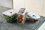 ZWILLING FRESH & SAVE CUBE Contenitore, Misura 2M, Contenitore Modulare e Impilabile, Contenitore Ermetico e Svuotabile, Lavabile in Lavastoviglie, Contenitori per Alimenti Trasparenti Naty Shop