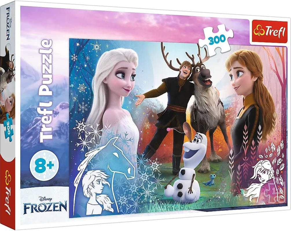 Trefl, Puzzle, Magical Time, Disney Frozen 2, 300 pezzi, Per bambini sopra gli 8 anni Puzzle Naty Shop Titolo predefinito