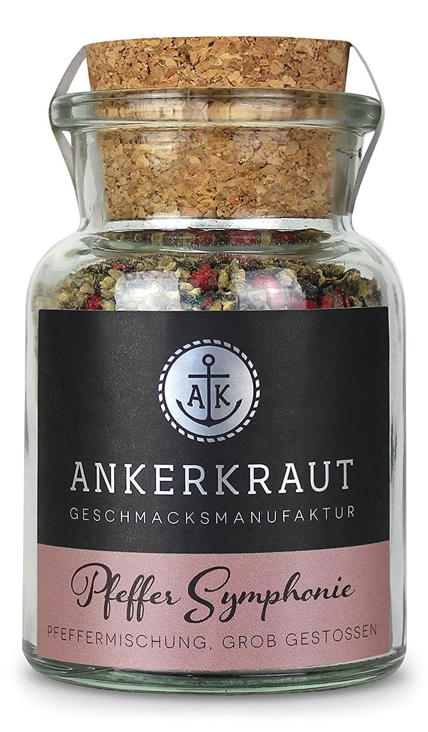 Ankerkraut Symphonie, mix di peperoni per condire con aroma e gusto, 140 grammi Naty Shop Spezie macinate 70 grammi