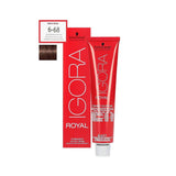 Schwarzkopf IGORA Royal Premium Hair Color 6-68 biondo scuro rosso cioccolato, 1 confezione (1 x 60 g) Tinture per capelli Naty Shop