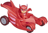 PJ Masks Owl Glider Giocattolo prescolare, Veicolo di Eulette con action figure di Eulette per bambini dai 3 anni in su, Confezione riciclabile, Action Figure Naty Shop