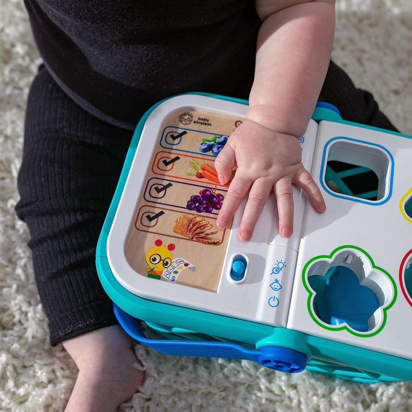 Baby Einstein + Hape Magic Touch Registrati Giocattolo Fai Finta di Check Out, con suoni e musica reali, da 9 mesi in su Bebe Toys Naty Shop