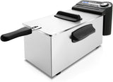 Taurus Professional 2 plus - Friggitrice ad olio, 2 litri, 1700 W, acciaio inox 18/8 Elettrodomestici Naty Shop 4L