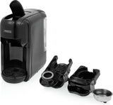 Princess Espressor 249452 – Per capsule Nespresso™, Dolce Gusto ed ESE – Pompa italiana da 19 bar – 0,6 L – 1450 W