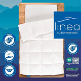 Piumino Allnights Piumino Medio 135X200 cm 100% Piume e Piumini Nuovi Antiallergici Lavabile fino a 60°C Made in Germany Trapunte e Trapunte Bianche Naty Shop