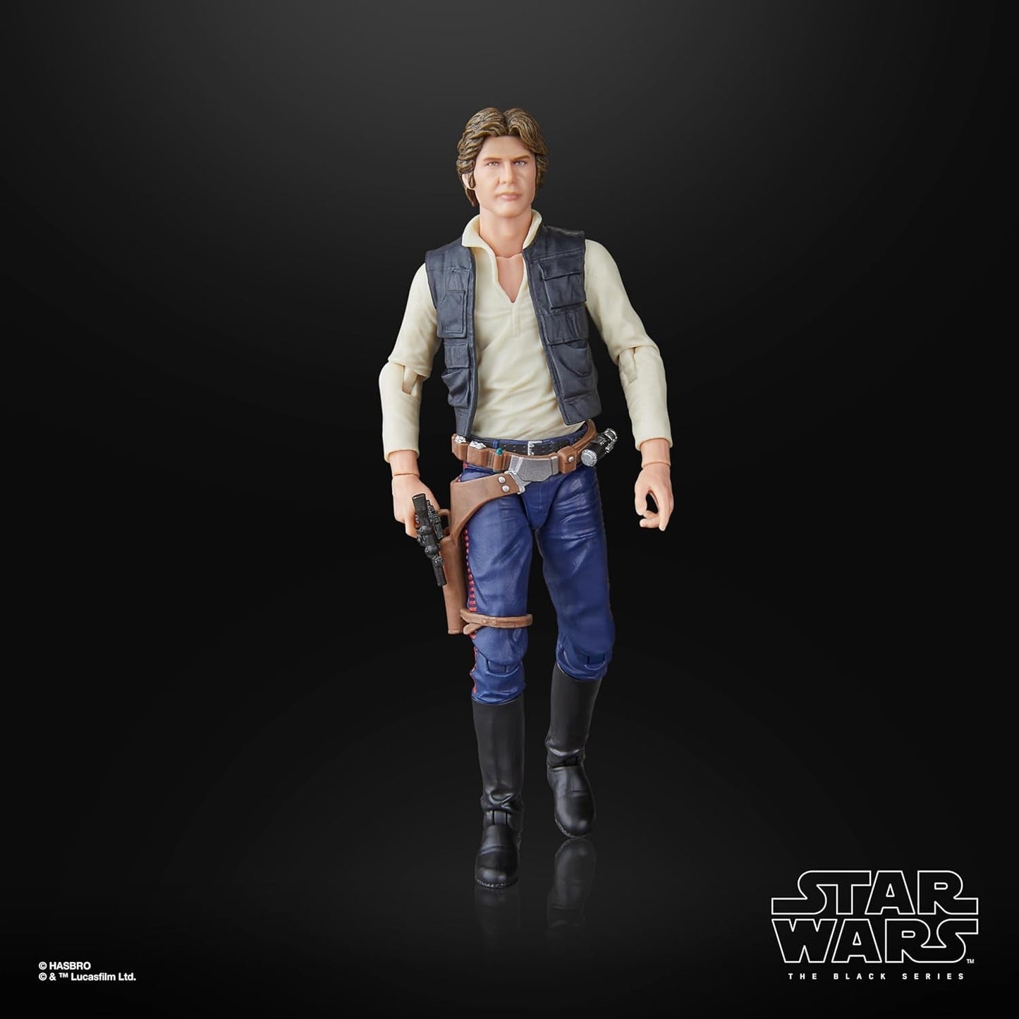 Star Wars The Black Series Han Solo, Star Wars: A Hope Premium Action Figure da collezione (15 cm) Action figures Naty Shop