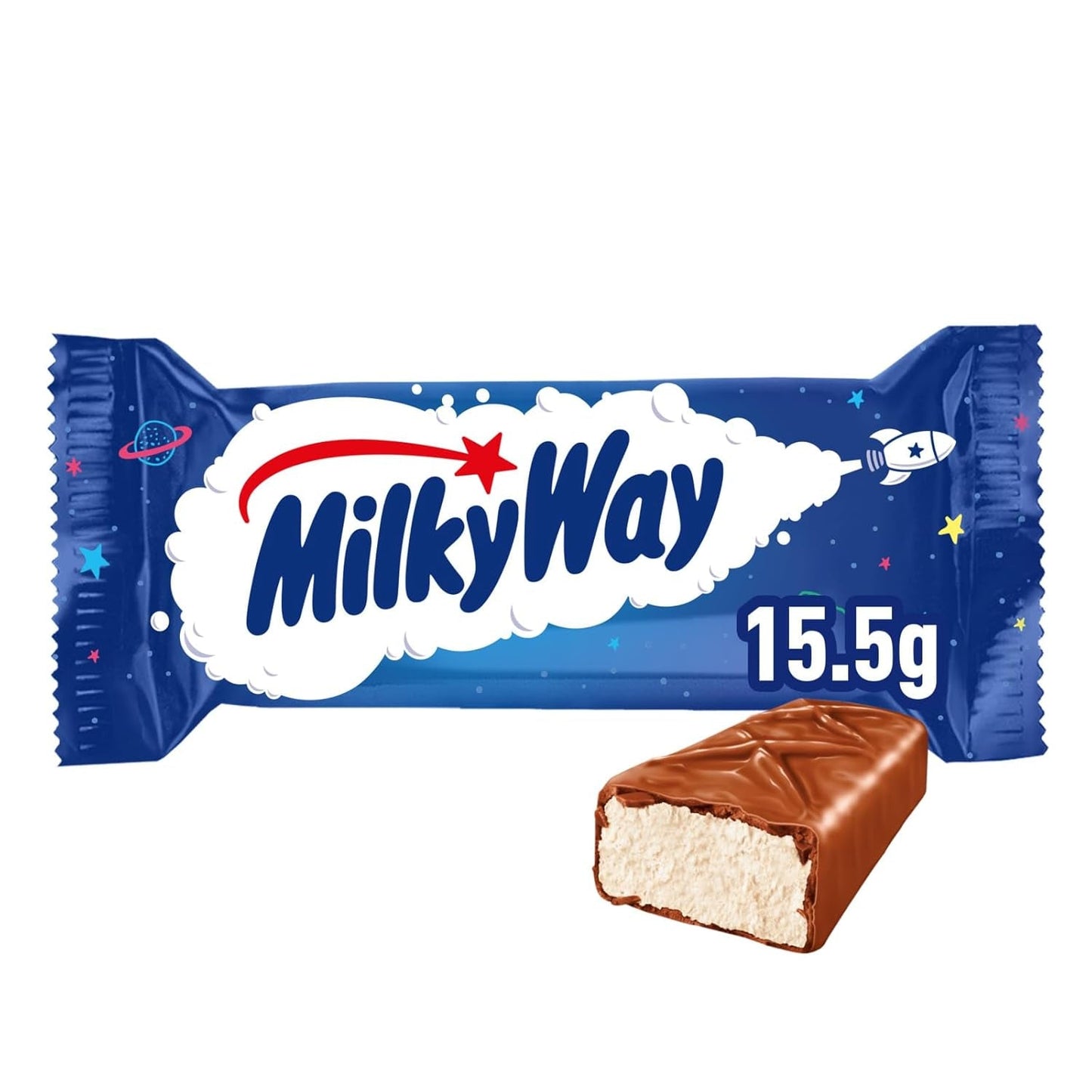 Mini barrette di cioccolato, confezione sfusa di cioccolato, crema al latte leggera, 150 x 15,5 g, 2,3 kg