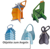 Costume da pescatore Teddy Baby Born con canna da pesca per bambole da 43 cm e orsacchiotto, 835982 Zapf Creation