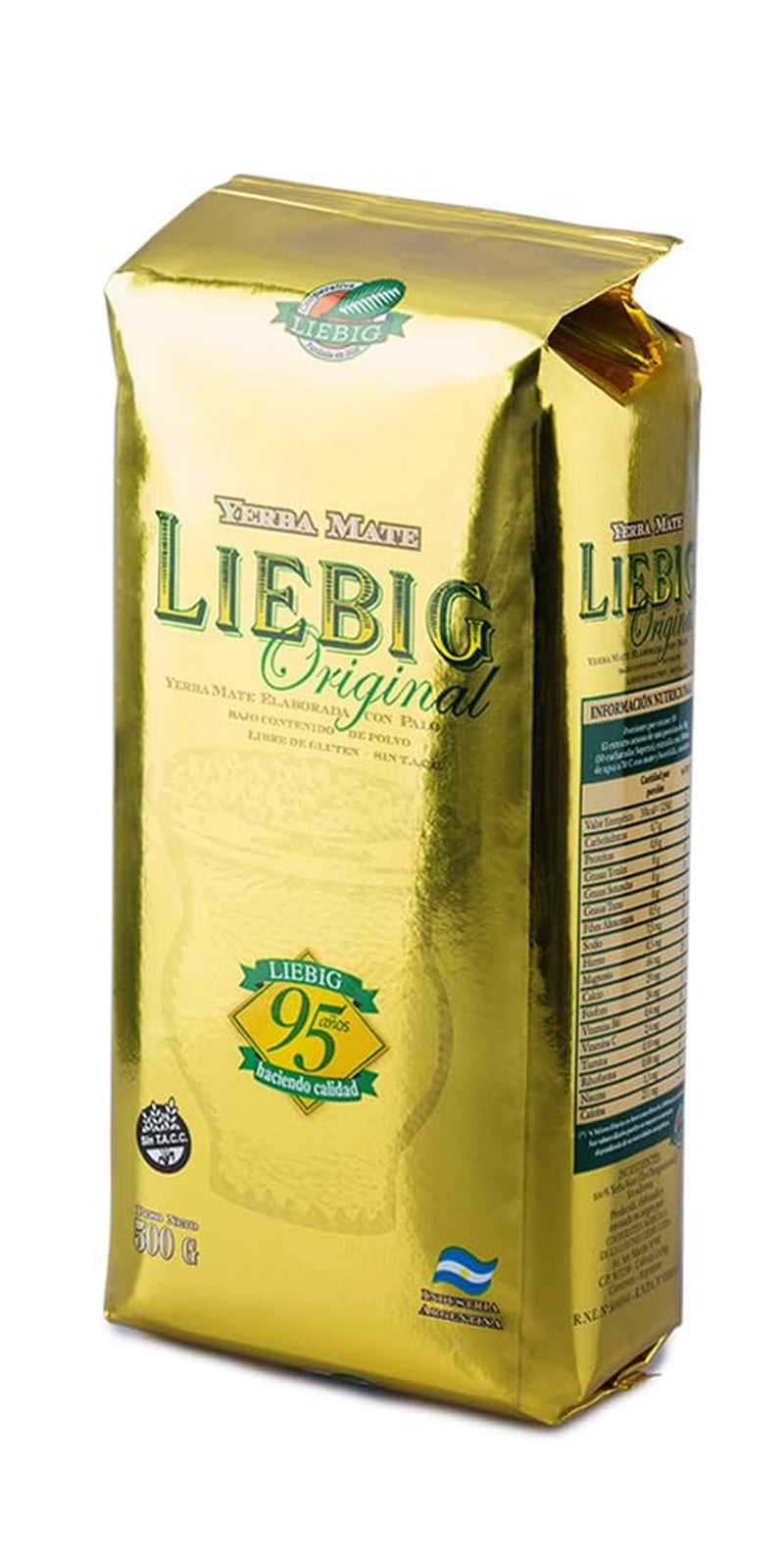 Liebig Original 500G - Tè Mate argentino con pezzi di gambo