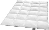 Traumnacht Basic Piumino leggero con nuova piuma bianca (60%) e piume (40%), DIN EN 12934, 135 X 200 cm, certificato Down Pass e Oeko-Tex, prodotto secondo lo standard di qualità tedesco. Piumini e trapunte Naty Shop 90% piumino / 10% piume Calda coperta invernale 220 X 240
