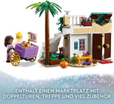 LEGO Disney Wish Asha a Rosas City, 43223, set del film dei desideri con mercatino, mini bambola di Asha, Valentino come capra giocattolo e personaggi stellari, regalo per bambini dai 6 anni, set da costruzione per ragazze e ragazzi Besuche den LEGO-Store