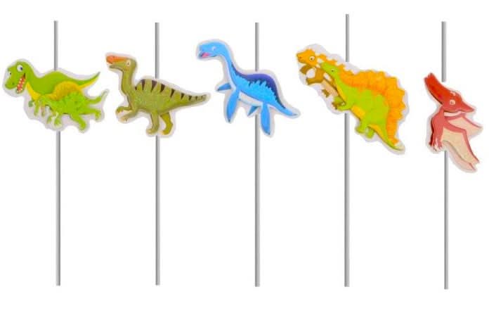 Set 5 cannucce con dinosauri Naty Shop