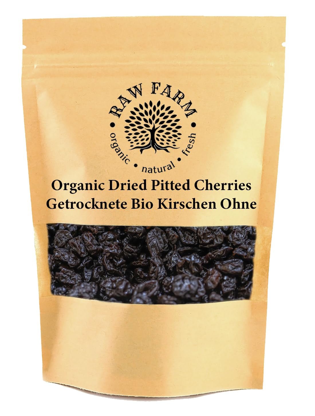 500 g di ciliegie biologiche essiccate, senza nocciolo, senza additivi, dolcificanti e conservanti Prodotti disidratati Naty Shop Default title