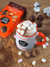 Feel FIT Praline proteiche al burro di arachidi in cioccolato al latte di alta qualità, senza zuccheri aggiunti, 17% di proteine, senza glutine 66g (1 confezione)