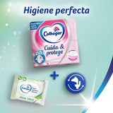 Colcasa Care & Protect 3 x 12 carta igienica con tecnologia Odour Block, neutralizza i cattivi odori, confezione da 36 rotoli, 3 veli, rotoli rosa dal profumo fresco