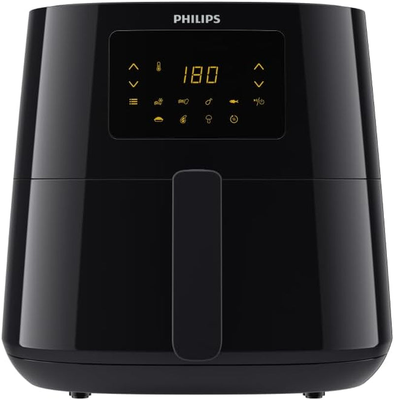 Philips 3000Er Airfryer XL - Tecnologia Rapid Air, frittura con fino al 90% di grassi in meno, capacità 1,2 kg, 6,2 litri, touch screen Elettrodomestici Naty Shop Schwarz Nessuna connessione wireless 6,2 L