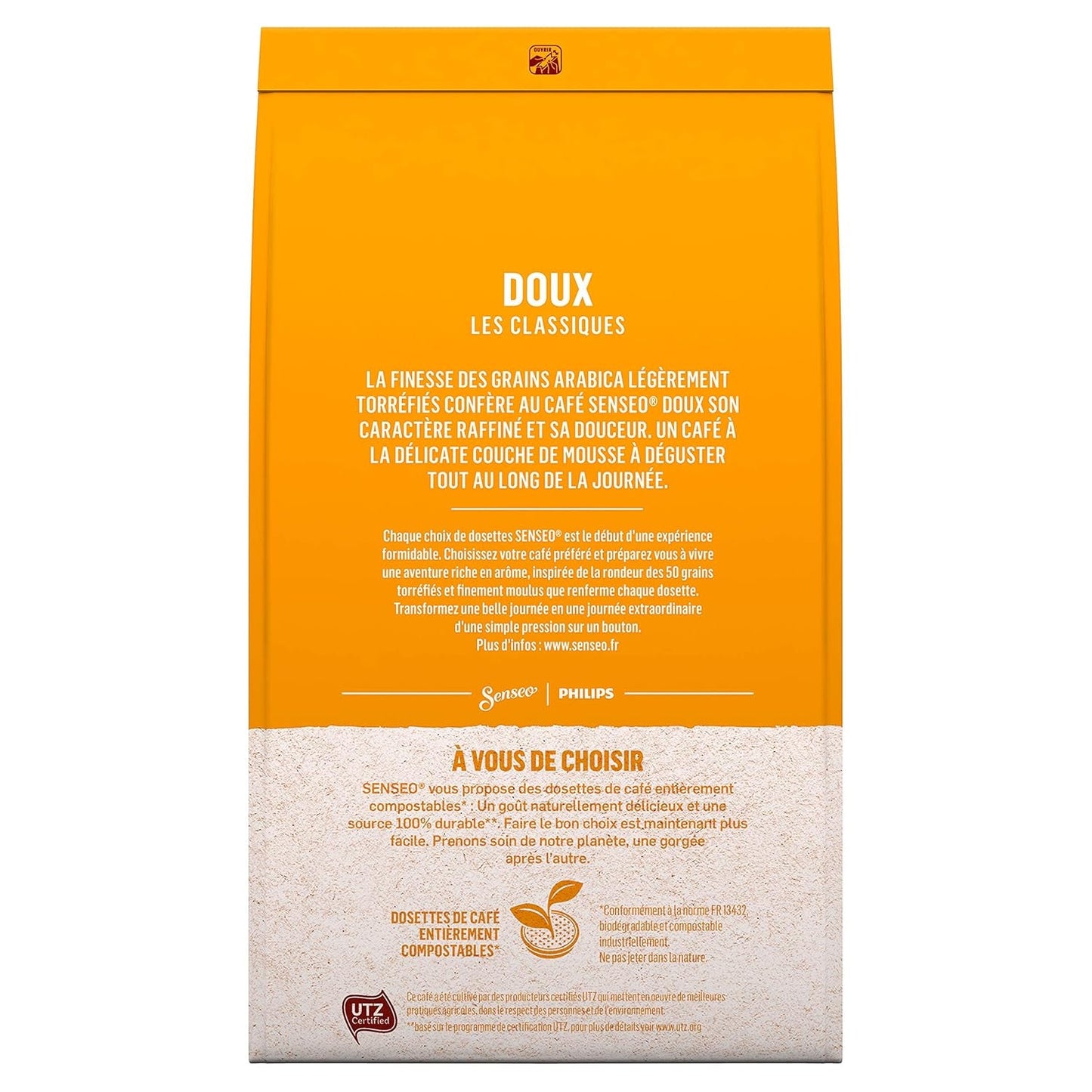 Senseo Kaffeepads Doux Sanft 54 ​​pastiglie