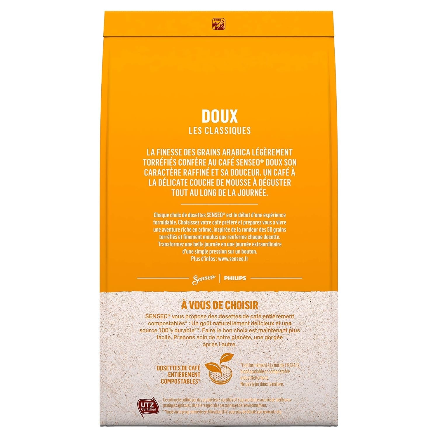 Senseo Kaffeepads Doux Sanft 54 ​​pastiglie