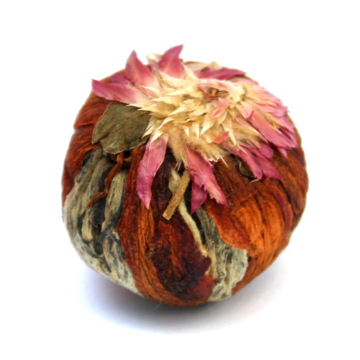 Tè ai fiori "Corona del gusto" 1 pezzo 6 g | Tè verde - fiore di giglio - fiore di litchi | Tè selezionati | Fiori di tè verde | Ideale per gli amanti del tè