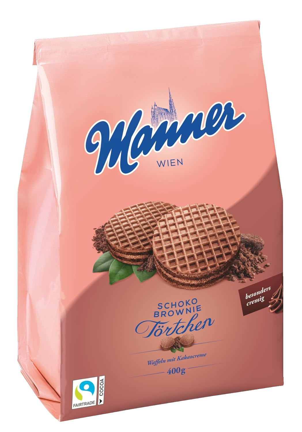 Tarte Man | Biscotti Croccanti Con Crema Di Nocciole | 1 confezione (400 g)