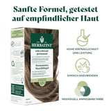 Gel tintura permanente per capelli 6N Biondo scuro - 170 ml I Senza ammoniaca, copertura al 100% dei capelli bianchi I Testato su pelle sensibile, con 8 estratti vegetali Tinture per capelli Naty Shop