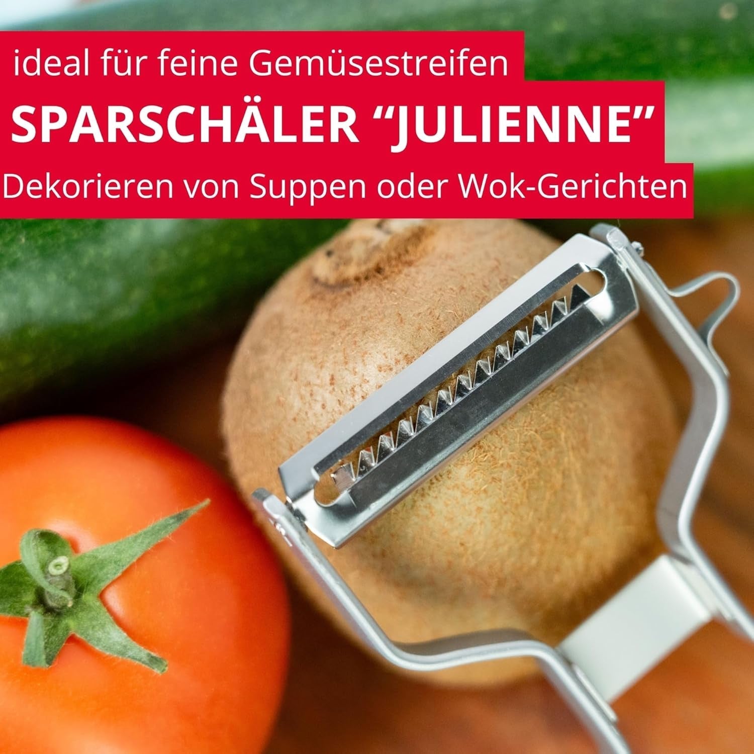 Pelapatate Westmark Julienne, Pelapatate in acciaio inossidabile Naty Shop