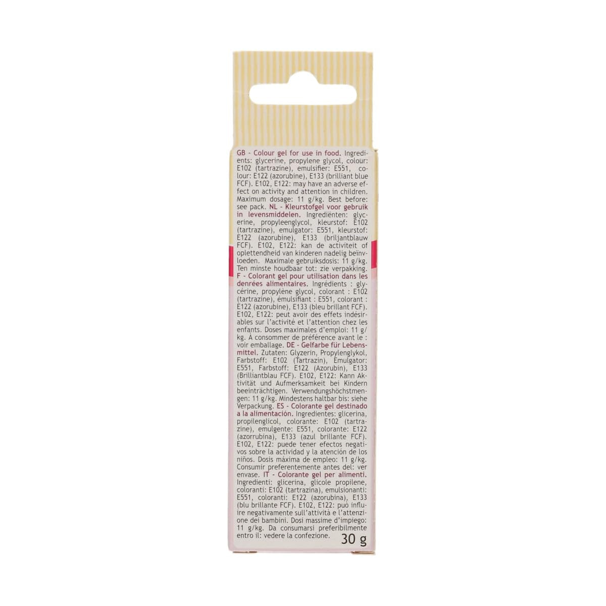 Colorante alimentare Funcakes, gel marrone: colorante alimentare altamente concentrato per pasta, panna, fondente e marzapane. Dosaggio facile. Una sola goccia per creare colori vivaci. Halal. 30 g.