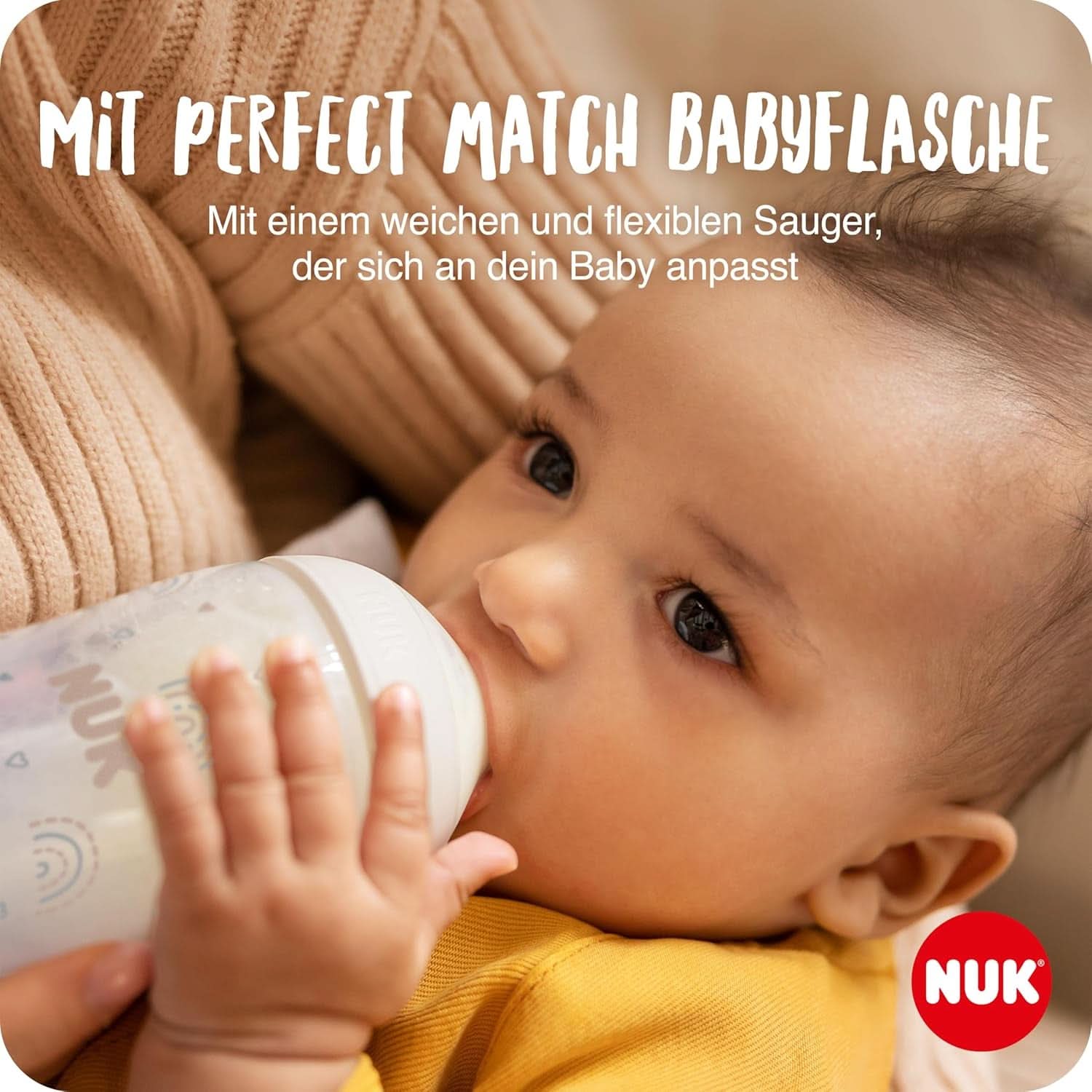 Set tiralatte manuale NUK, morbido cuscino in silicone, 2 biberon perfettamente combinati, 150 ml Accessori Alimentazione e Allattamento Bebe Naty Shop