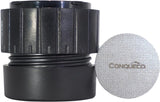 Macchina per caffè espresso CONQUECO 12V: macchina per caffè espresso portatile con batteria per campeggio e viaggi - Riscaldamento rapido in 2,5 minuti - 8 tazzine per caffè espresso in una sola carica