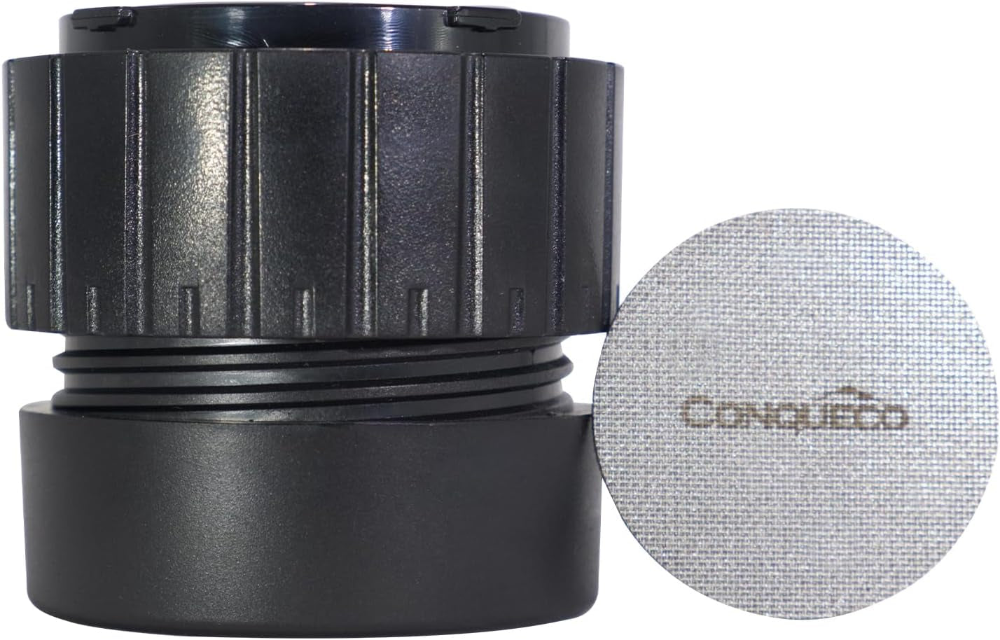 Macchina per caffè espresso CONQUECO 12V: macchina per caffè espresso portatile con batteria per campeggio e viaggi - Riscaldamento rapido in 2,5 minuti - 8 tazzine per caffè espresso in una sola carica