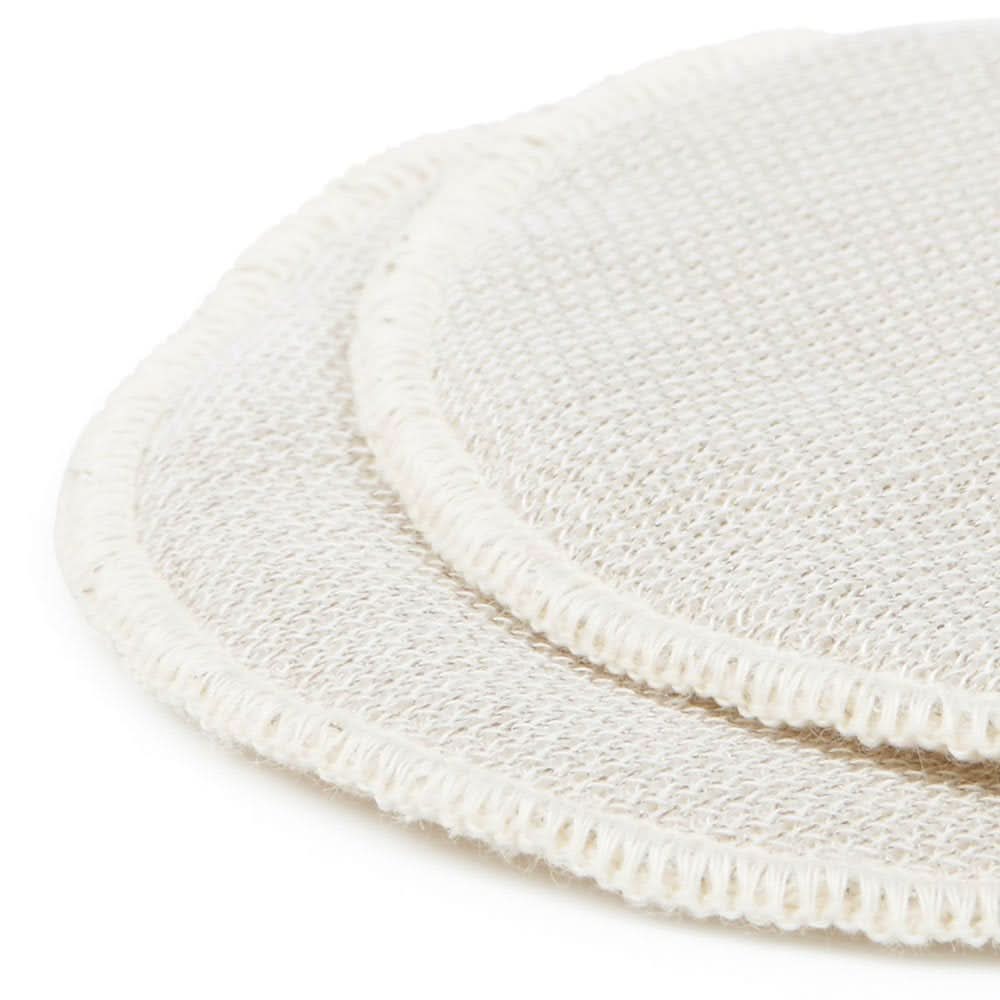 ELANEE Coppette assorbilatte argento, antibatteriche e lavabili - Accessori Alimentazione e Allattamento morbide e rinfrescanti Bebe Naty Shop