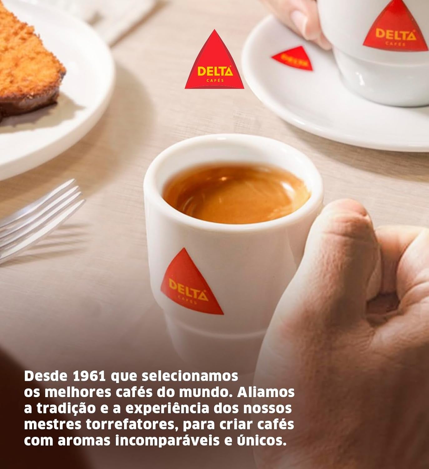 Lotto di caffè Delta in grani, confezione Gold, 500 g