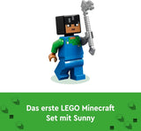 LEGO Minecraft Frutteto in Fiore di Ciliegio Giardino Giocattolo da Esplorare con Sunny, Sniffer, Zombie e le Api Regalo per Giocatori per Ragazzi e Ragazze 21260 Set di Costruzioni Beuche den LEGO-Store di 8 Anni