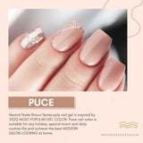 Makartt Poly Nail Extension Gel - Gel per extension acrilico, Gel rinforzante per unghie, Decorazione per unghie, 50 ml (Viola)