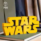 LEGO Star Wars 75407 Mattoncini con logo Star Wars - Set da costruzione da collezionare per adulti - Modello della cultura pop - pezzo da esposizione da scrivania - Idea regalo per fan adulti e adolescenti Set da costruzione Besuche den LEGO-Store