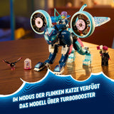 LEGO Dreamzzz La Motocicletta del Gatto di Zoey Regalo 2 in 1 per 7+ Anni Modello Animale Costruzioni Motocicletta Giocattolo Fantasy Set da Gioco per Ragazzi e Ragazze 71479 Set di Costruzioni Beuche den LEGO-Store
