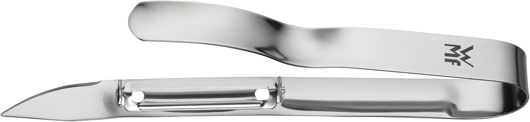 WMF Gourmet Pelapatate per asparagi 17 cm, acciaio inox Cromargan Pelapatate Naty Shop Spargelschäler