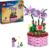 Vaso da fiori LEGO® Disney Encanto Isabella, set per bambini con orchidea giocattolo costruibile, set da costruzione decorativo con mini bambola del personaggio del film, idea regalo per ragazze e ragazzi a partire da 9 anni 43237 Set da costruzione Beuche den LEGO-Store Single