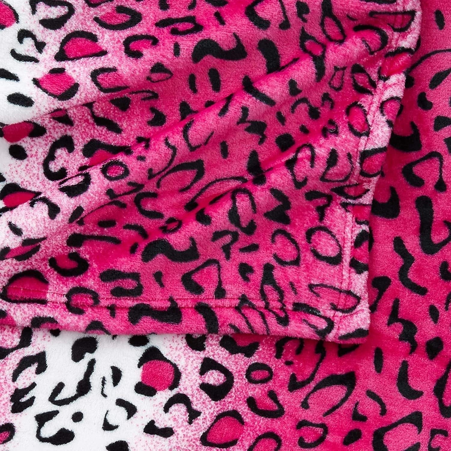 Home Must Have Queen/King Zebra Giraffa Safari Stampa animalier Per tutte le stagioni Coperta super morbida e calda per divano Misura letto Poliestere rosa Trapunte e trapunte leopardate rosa Naty Shop