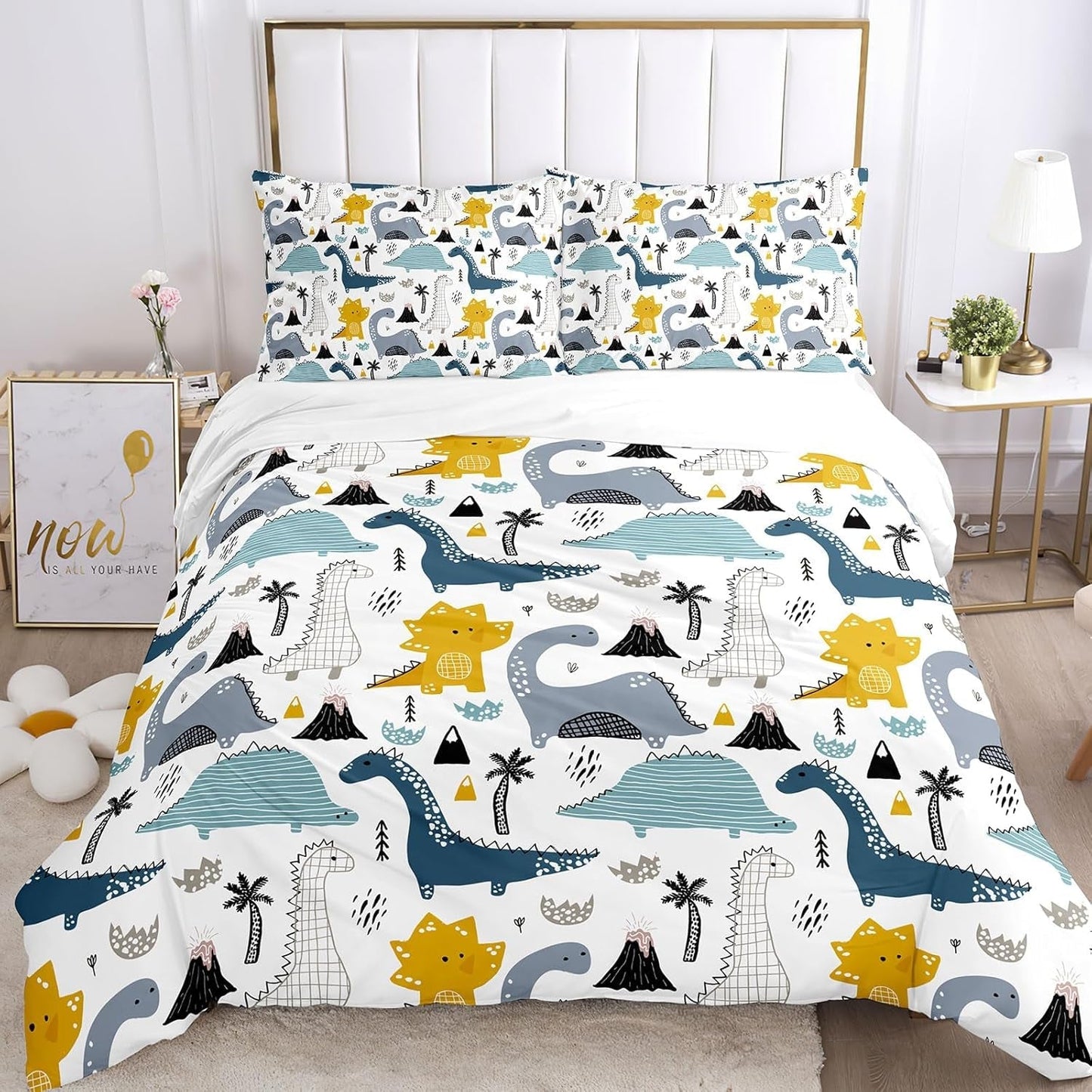 Biancheria da letto per bambini, Dinosauro Biancheria da letto - bambini Naty Shop A-2 220 X 240 Cm