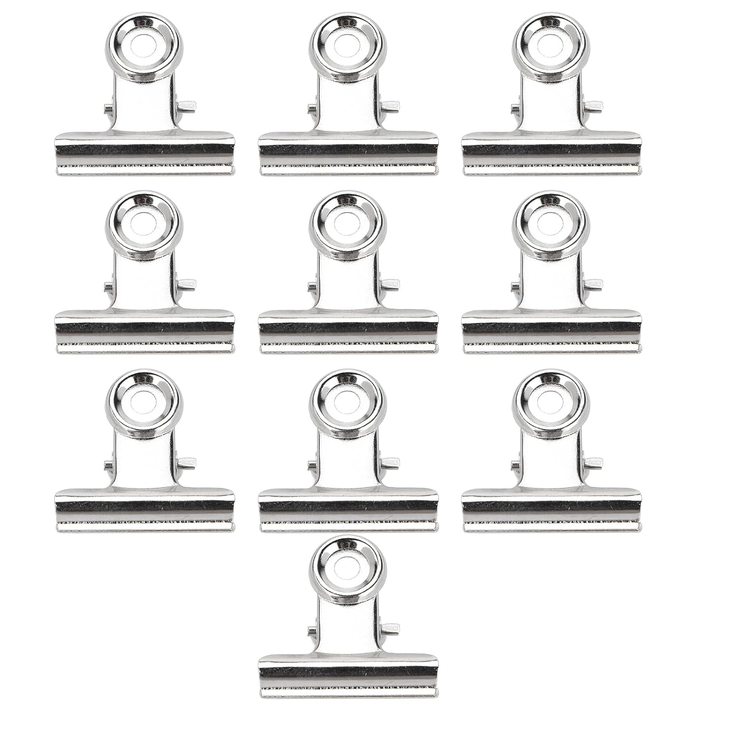 10 pezzi clip per unghie clip in metallo clip per estensione unghie strumento per nail art fissatore in fibra di vetro accessori per nail art attrezzatura pratica durevole salone fai da te per la casa
