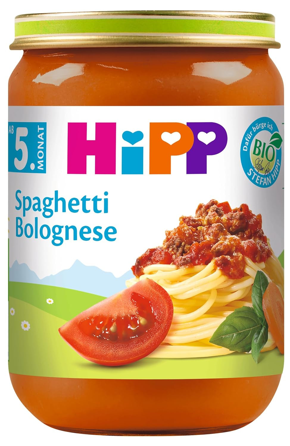 Hipp Spaghetti alla Bolognese, conf. da 6 (6 x 190 g) - biologici