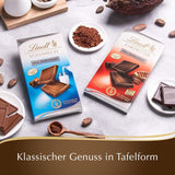 Cioccolato fondente senza zuccheri aggiunti | Tablet 100g | I migliori con il 55% di cacao, senza glutine | Chocolate bar | Set regalo al cioccolato (confezione da 4)