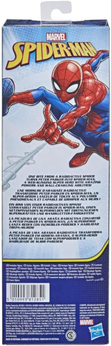 Marvel Titan Hero Series Action Figure di Spider-Man Supereroe alto 30 cm con arti mobili compatibile con altri giocattoli di Spider-Man per bambini 5+ Action Figure Naty Shop