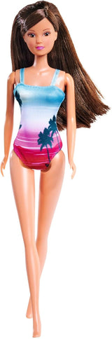 Simba Steffi Love Beach Assortimento in 2 modi Verrà spedito un solo articolo Costume da bagno Bambola da gioco 29 cm Età 3+