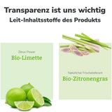 Lavera, Gel doccia rinfrescante con lime biologico, 250 ml Doccia e bagno Naty Shop